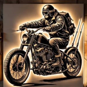 Bikes Metal Art